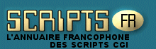 Scripts-fr - L'annuaire francophone des scripts CGI
